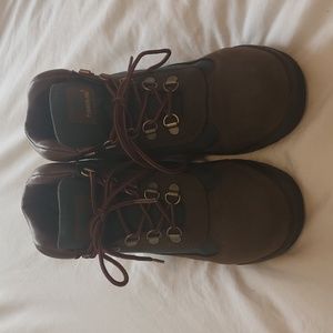 Boys Timberland field boots mid